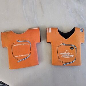 Houston Dynamo MLS Amigo Energy Soccer‎ Jersey T-Shirt Can Coolers Koozie